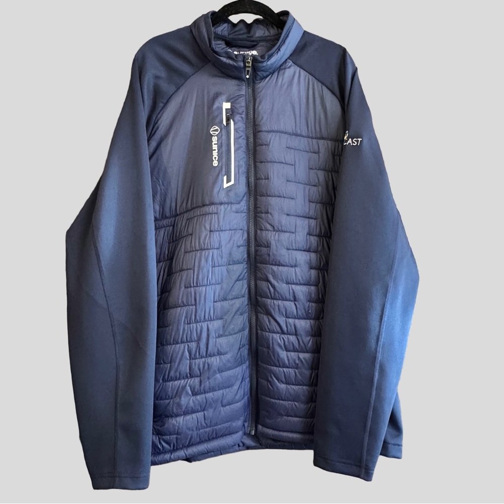 Sunice NWOT Men's Hamilton Element Shield Hybrid Thermal Jacket in Midnight